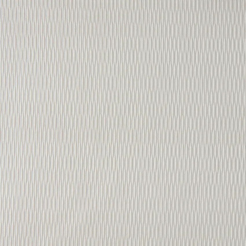 White Shimmer Decorative Raised Stripe Vinyl Upholstery Fabric