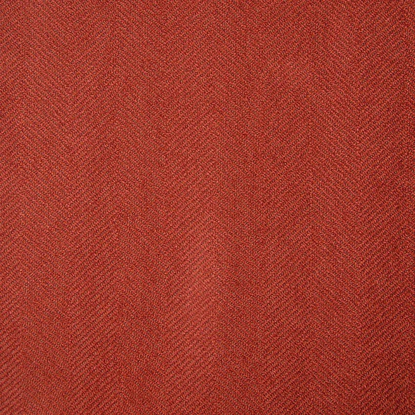 Paprika Red Herringbone Made in USA Upholstery Fabric by the yard G2031