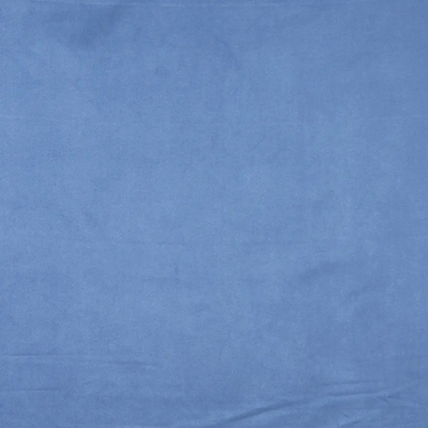 Denim Dark Blue and Light Blue Plain Microfiber Upholstery Fabric by