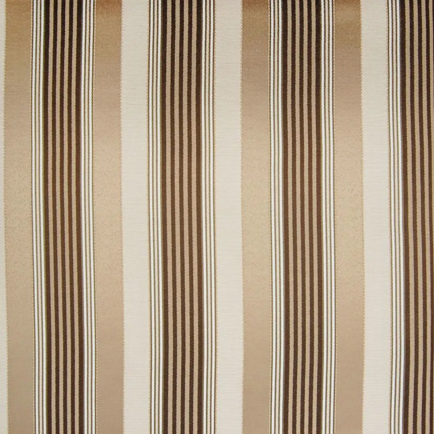Rattan Brown Stripe Upholstery Fabric by the Yard G6364 KOVI Fabrics