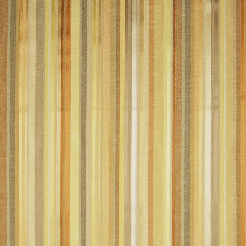 Golden Rod Gold Stripe Faux Silk Upholstery Fabric by the Yard G0605