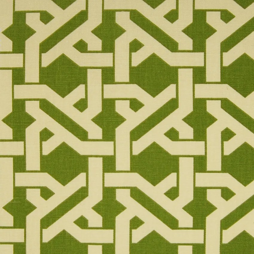 Forest Green Lattice Cotton Upholstery Fabric by the Yard G6519 KOVI