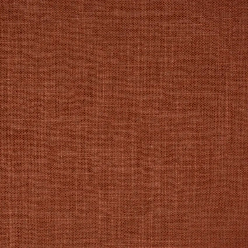 Paprika Red Solid Linen Upholstery Fabric by the Yard G9594 KOVI Fabrics