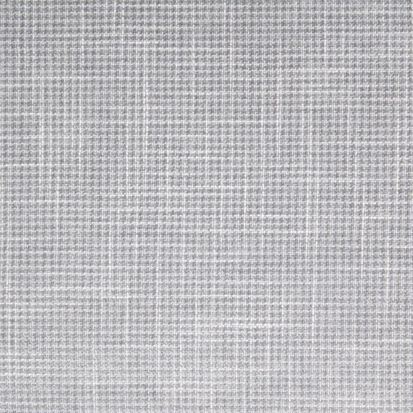 Silver Spoon Gray Check Velvet Upholstery Fabric by the Yard G1200