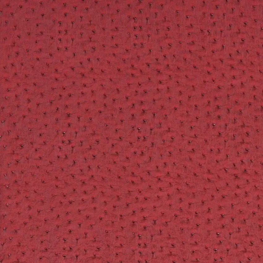 Burgundy Red Ostrich Vinyl Polyurethane Upholstery Fabric KC345