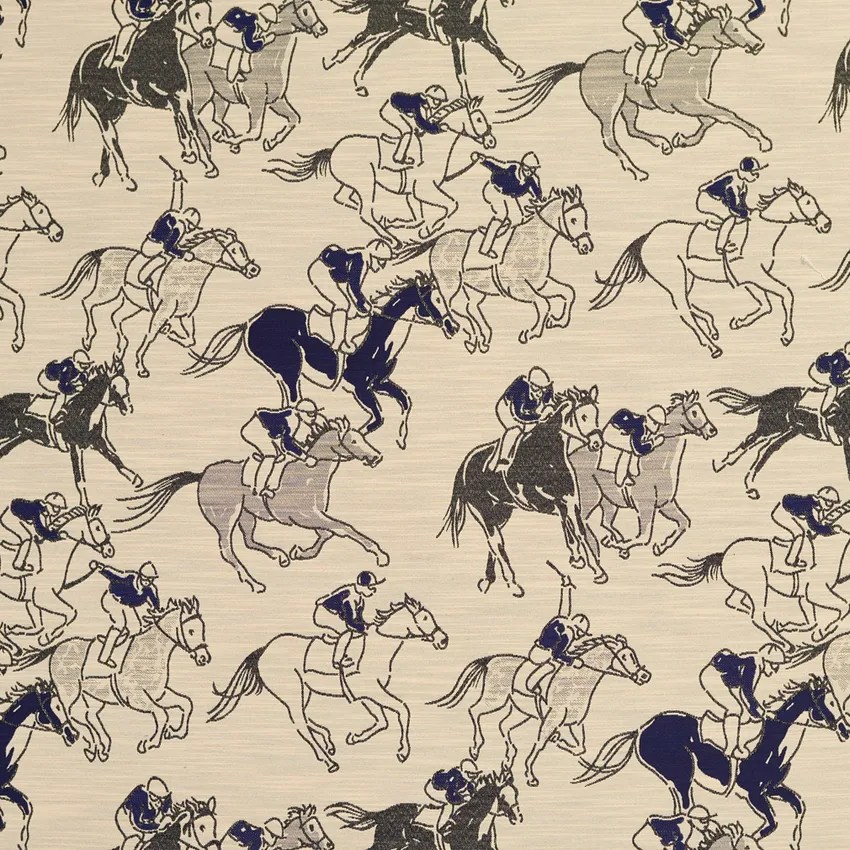 Navy Upholstery Fabric by the Yard