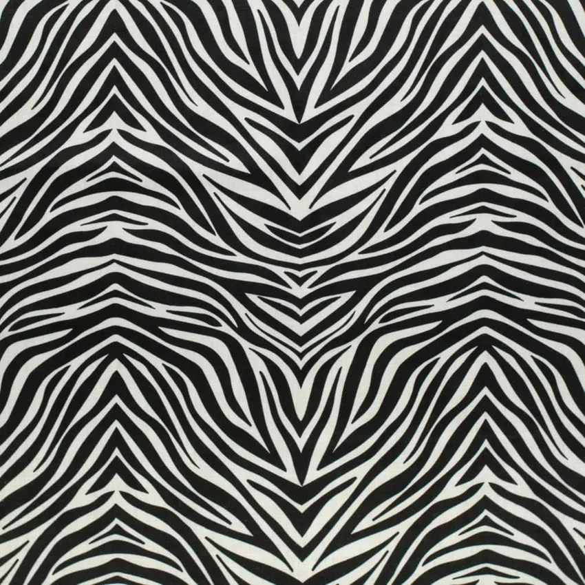 Onyx Black Animal Print Microfiber Upholstery Fabric by the Yard