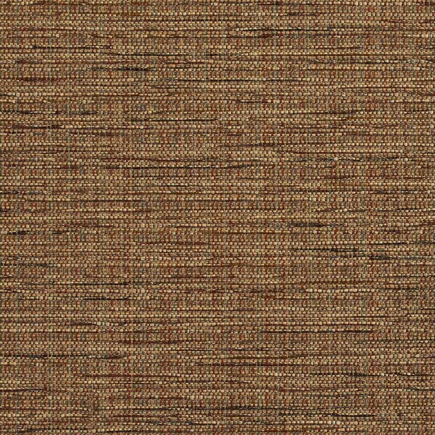 Spice Brown Plain Fade Resistant Upholstery Fabric by the Yard