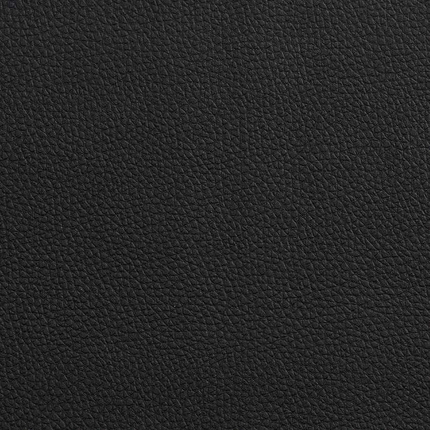 Black Non Slip Black Leather Grain 4 Way Stretch Upholstery Fabric by