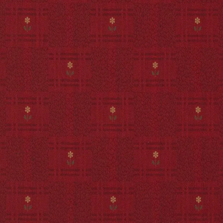 Burgundy Country Damask Upholstery Fabric by the Yard