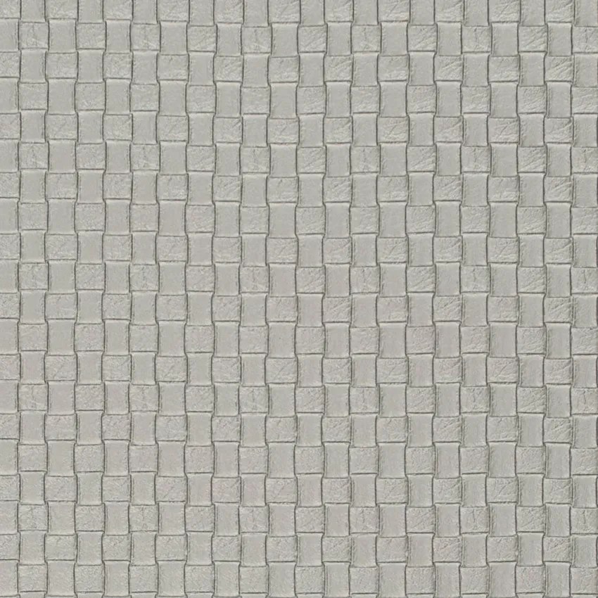 Haze Grey Silver Abstract Geometric Vinyl Upholstery Fabric by the Yard