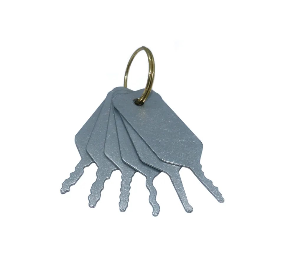 KSEC Pro Pick Mini Jigglers Wafer Key Set Compact Tools for Wafer