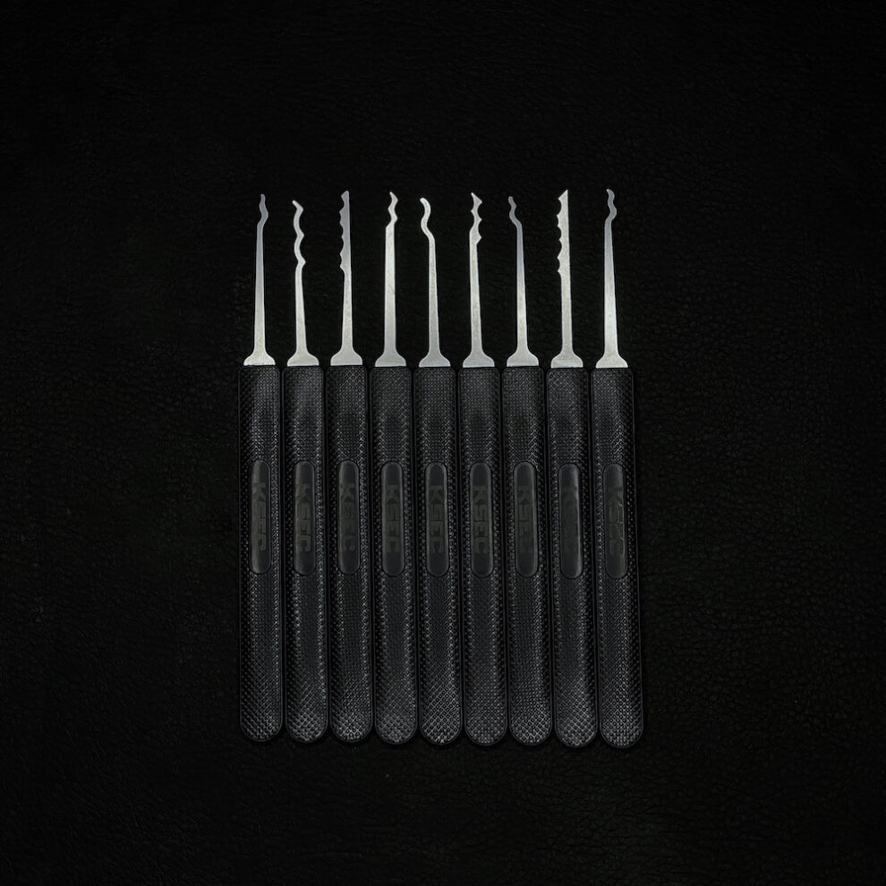 KSEC Pro Pick Rake Pick Set Assorted Rake Picks for Quick Entry