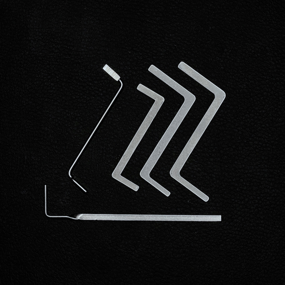 KSEC Pro Pick Complete Set With Tension Bars & Wrench Collection With