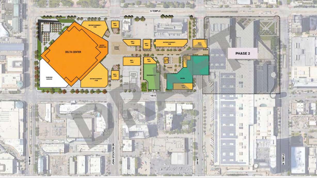 Plan for downtown Salt Lake revitalization zone includes ticket fees