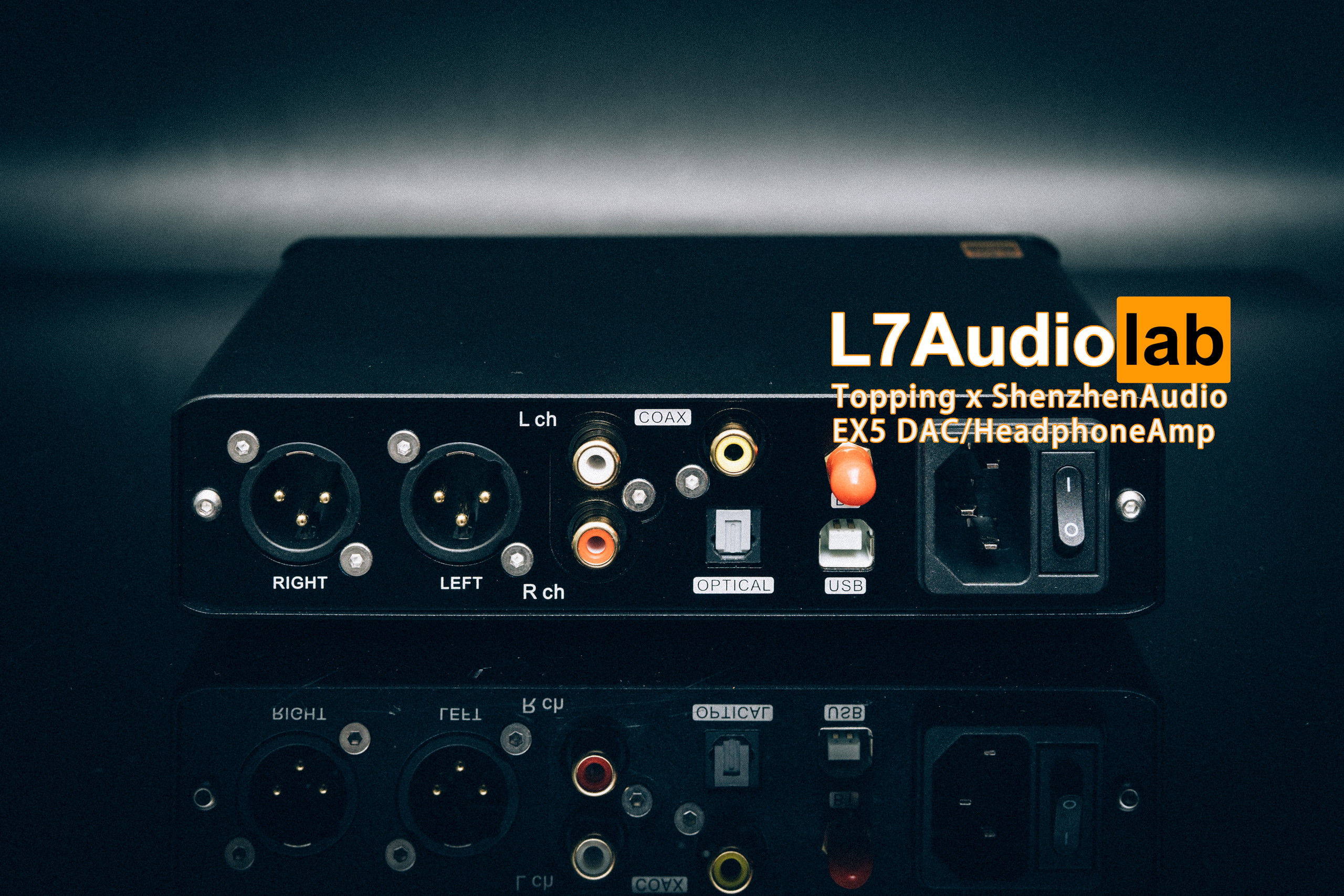 Measurements of Topping x SHENZHENAUDIO EX5 DAC/HPAMP L7Audiolab