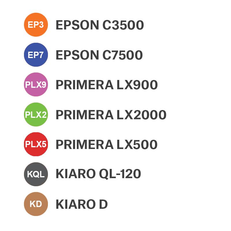 Cryogenic Labels for Inkjet Printers 1" x 1" ADA138 LabTAG