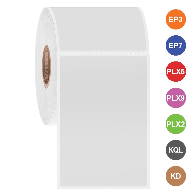 Cryogenic Labels for Inkjet Printers 2" x 3" ADA60 LabTAG