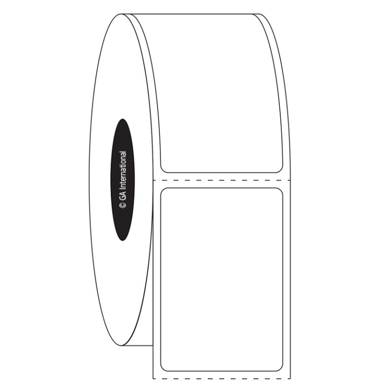 Cryogenic Direct Thermal Labels 1" x 1.5" DFP25 LabTAG Laboratory