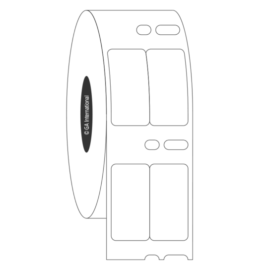 Cryo Labels for Frozen Surfaces 0.5" x 1" (Patent