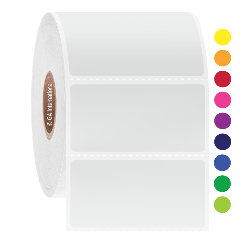 Étiquettes de codebarres cryogéniques 2 "x 1" JTTA28 Étiquettes de laboratoire LabTAG