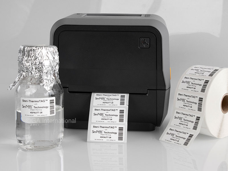 Permanent AutoclaveResistant ThermalTransfer with SimPEEL™ Technology
