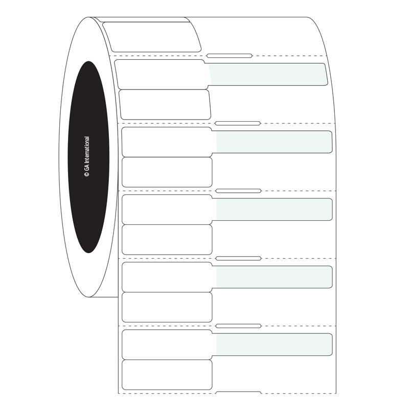 Syringe Identification Labels for ThermalTransfer Printers 1.5" x 1