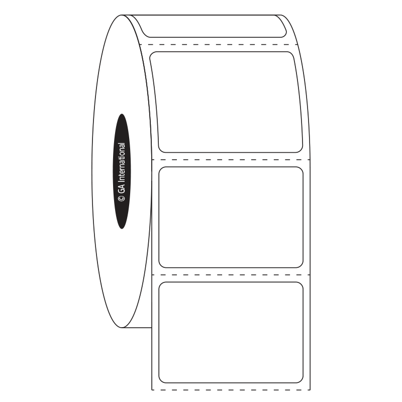 ThermalTransfer Cryogenic Labels for Frozen Vials & Surfaces 1.25" x
