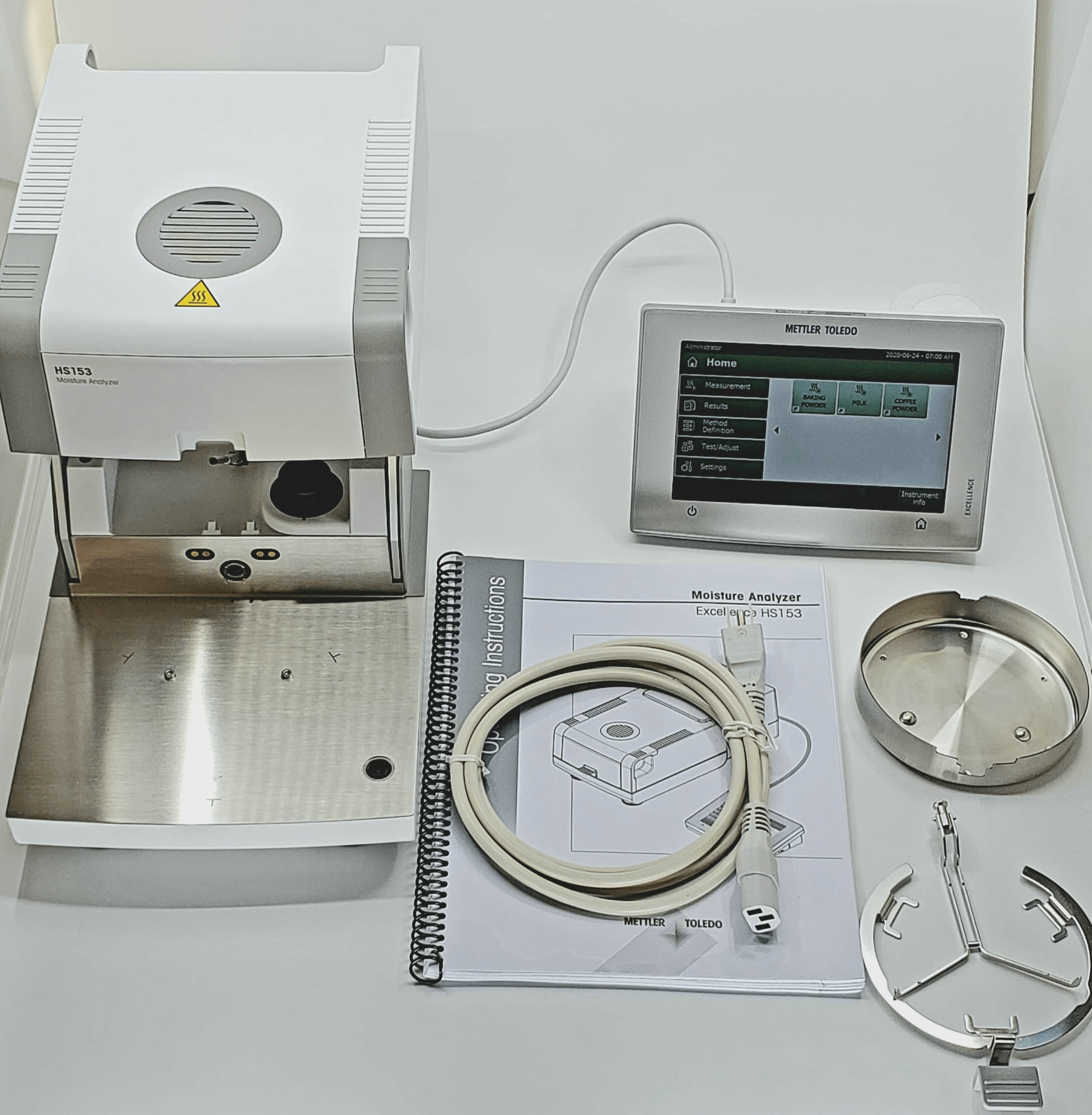 Mettler Toledo Excellence HS153 Halogen Moisture Analyzer "LikeNew