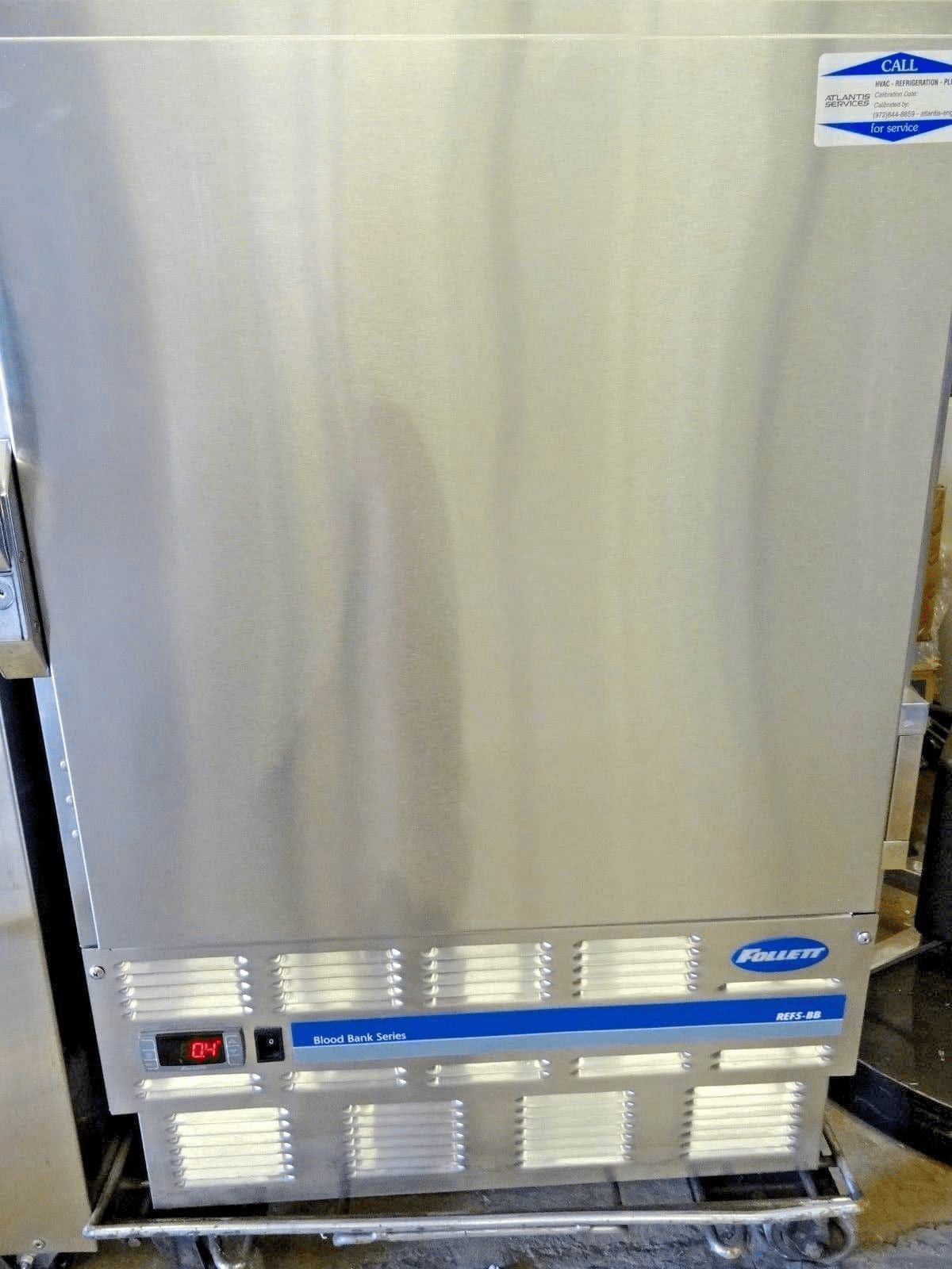 Follett REF5 Undercounter Refrigerator, 4.5 cu. ft., Stainless Steel