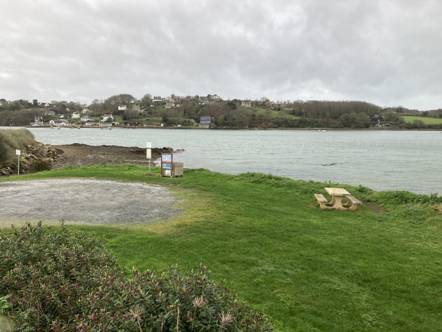 Aire de Bellevue Kerbors Côtes d'Armor