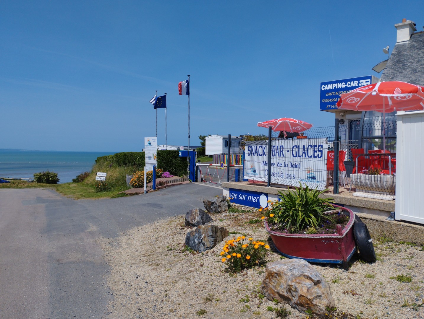 Camping Bellevue Mer Hillion Côtes d'Armor