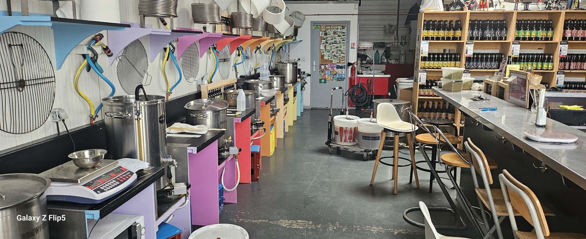 STESF Visite de la Brasserie Dimezell Quessoy Côtes d'Armor