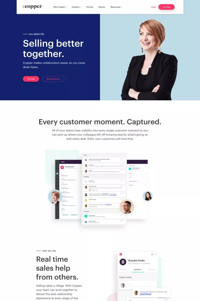 Free online meeting scheduling tool Doodle on Landbook get inspired by landing design and more