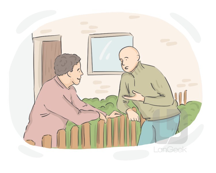 Перевод слова "Neighbour" LanGeek