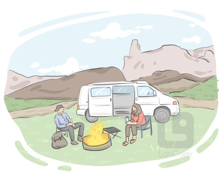 Definition & Meaning of "Campsite" LanGeek