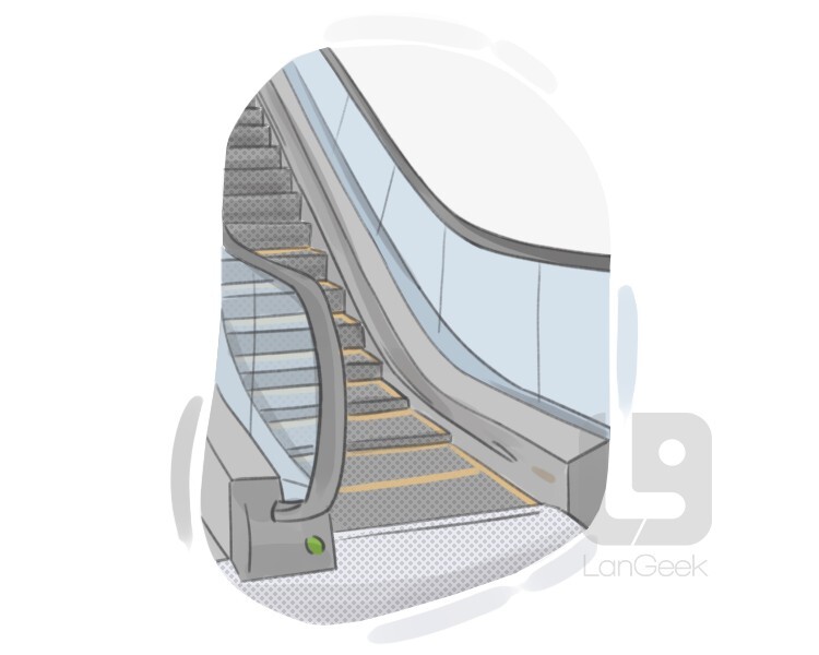 Перевод слова "Escalator" LanGeek