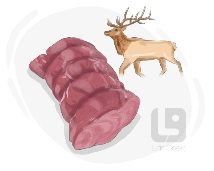 Definition & Meaning of "Venison" LanGeek