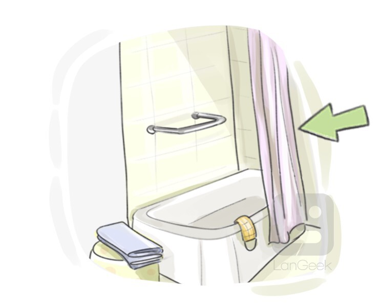 Definition & Meaning of "Shower curtain" LanGeek