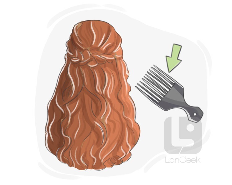Definition & Meaning of "Hair pick" LanGeek