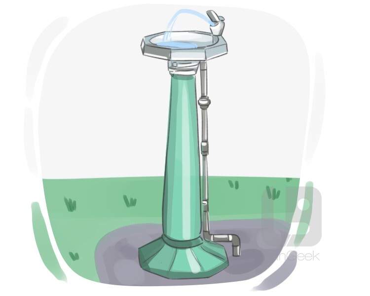Definition & Meaning of "Drinking fountain" LanGeek