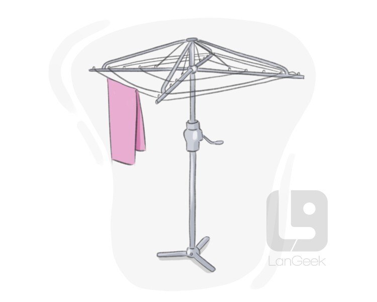 Definition & Meaning of "Clothes hoist" LanGeek