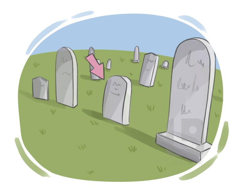 Definition & Meaning of "Tombstone" LanGeek