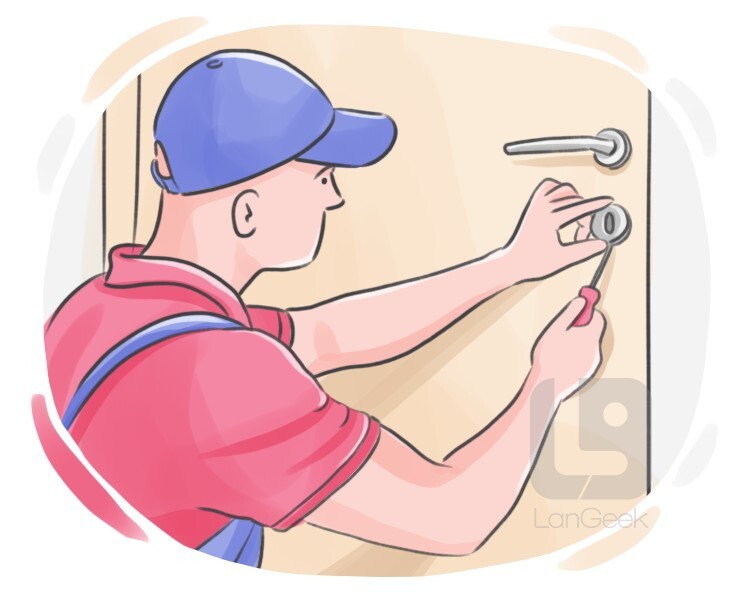 Definition & Meaning of "Locksmith" LanGeek