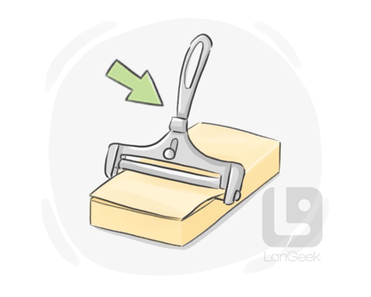 Definition & Meaning of "Cheese cutter" LanGeek