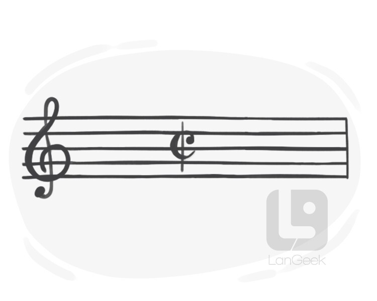 Definition & Meaning of "Alla breve" LanGeek