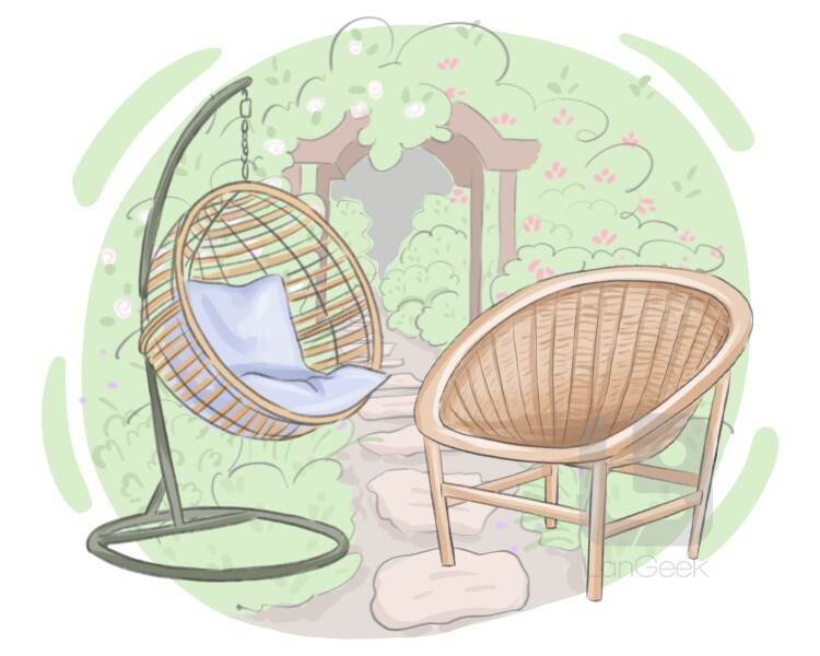 Definition & Meaning of "Garden chair" LanGeek
