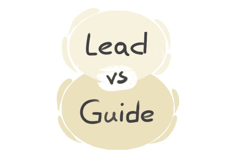 What is the difference between 'lead' and 'guide'? LanGeek