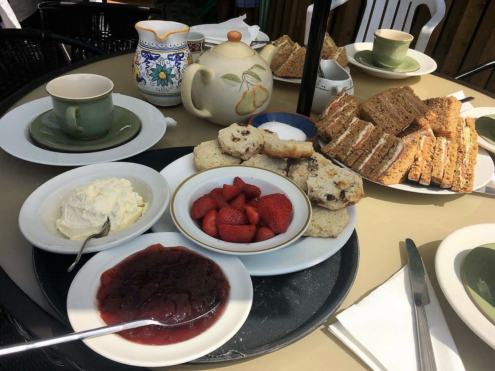 Cream Tea at LanguageUK LanguageUK