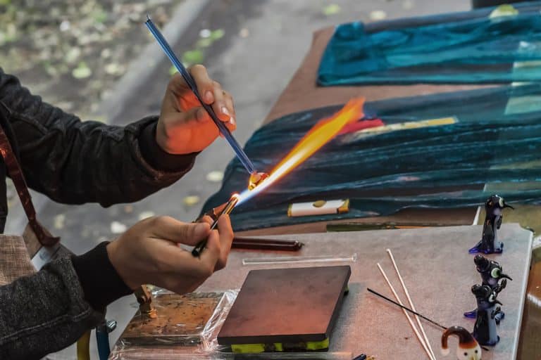 How To Blow A Glass Pipe With A Propane Torch Learn Glass Blowing